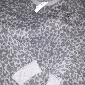Victorias Secret cheetah print sweatshirt XXL